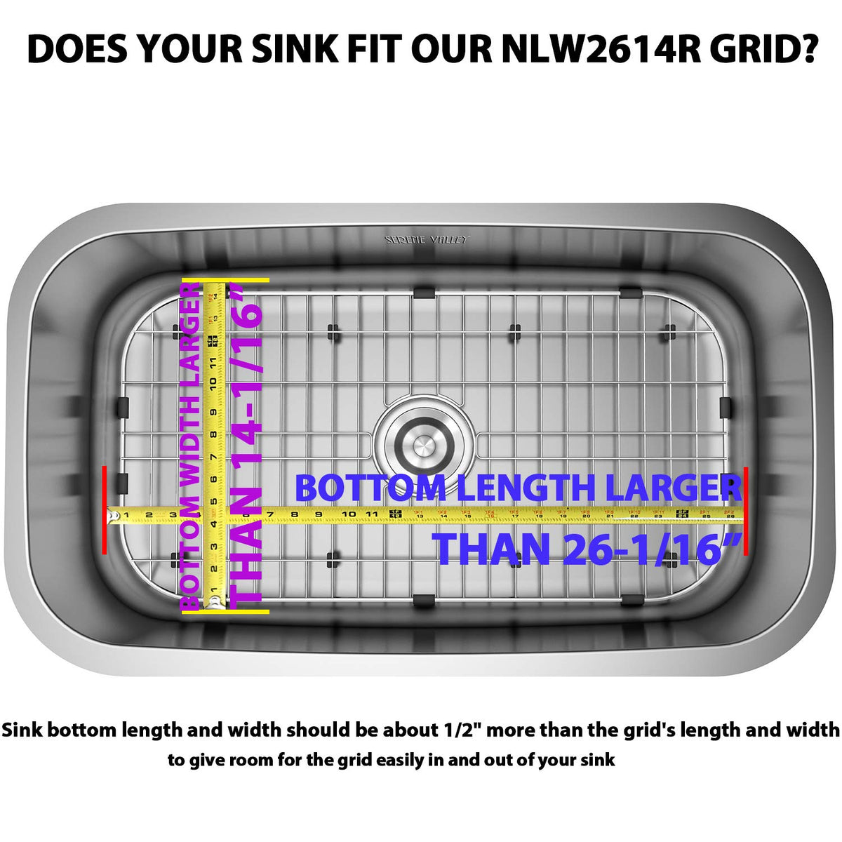 Serene Valley rear-drain grid in place supports steady drainage and protection