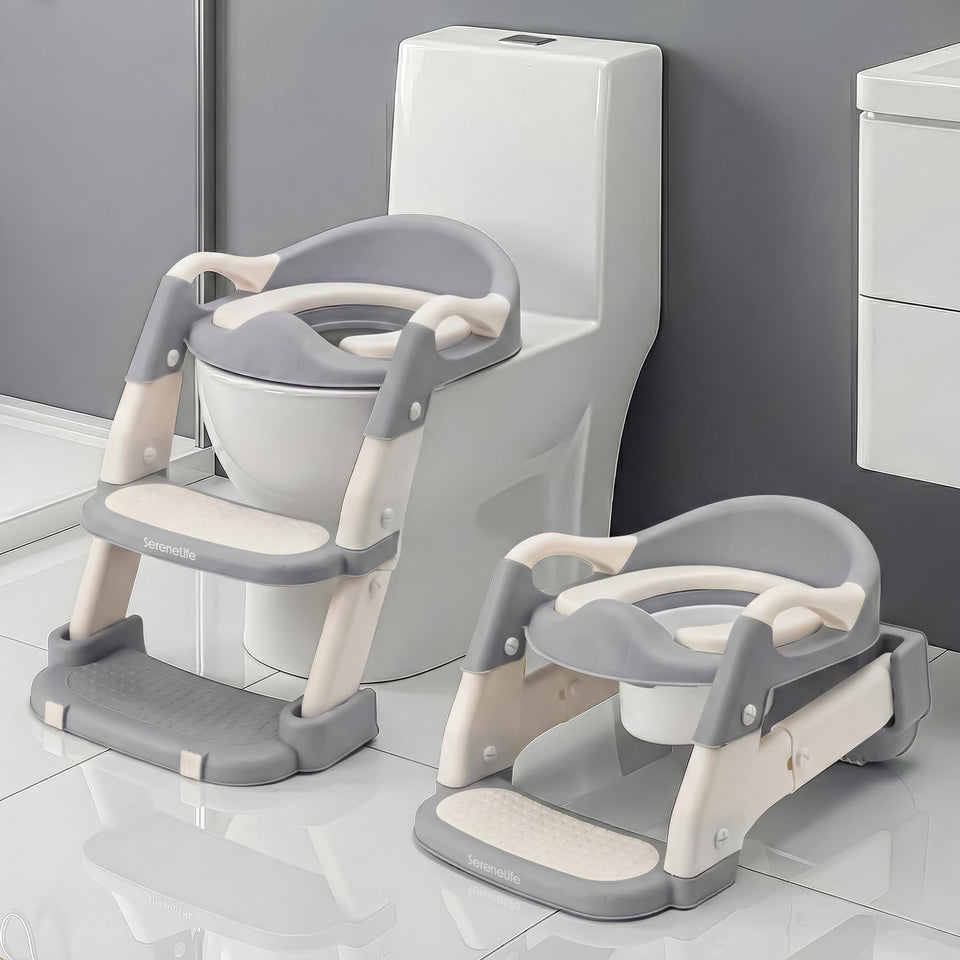 SereneLife 2-in-1 potty chair with bowl supports easy early potty sessions.