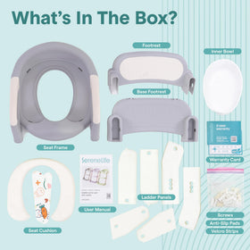 SereneLife built-in handle offers safe support during use.
