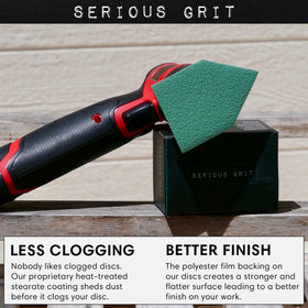 Serious Grit variety box 50-pack for interchangeable sanding sheets