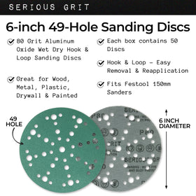 Serious Grit anti-clog coating close-up showing dust-shedding action