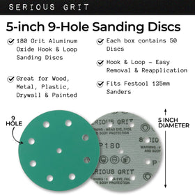 Serious Grit durable hook-loop film disc maintains secure attachment and reuse.