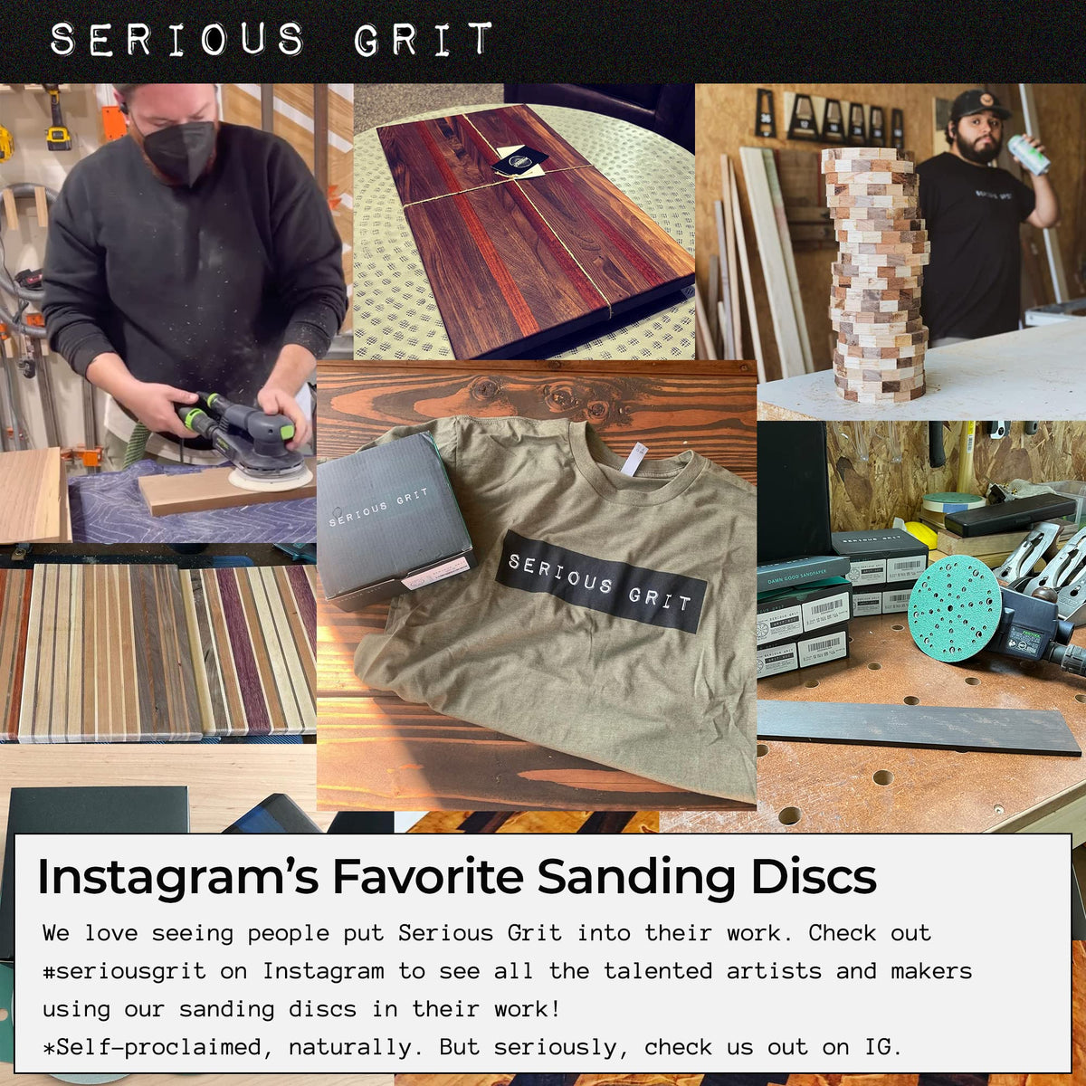Wet/dry use of Serious Grit discs suitable for auto-body prep and paint removal.