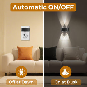 SETEN night light with a 180-degree rotating head directs light precisely.