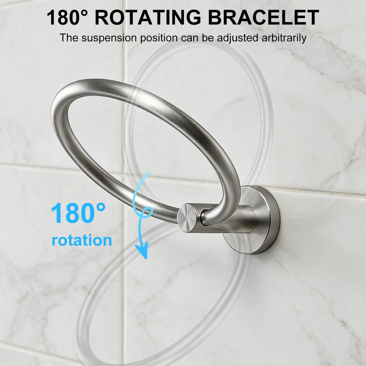 SetSail space-saving design keeps towels tidy in tight bathrooms