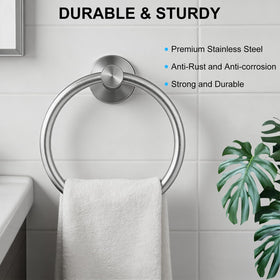 SetSail two-pack bathroom towel holders ready for coordinated setup
