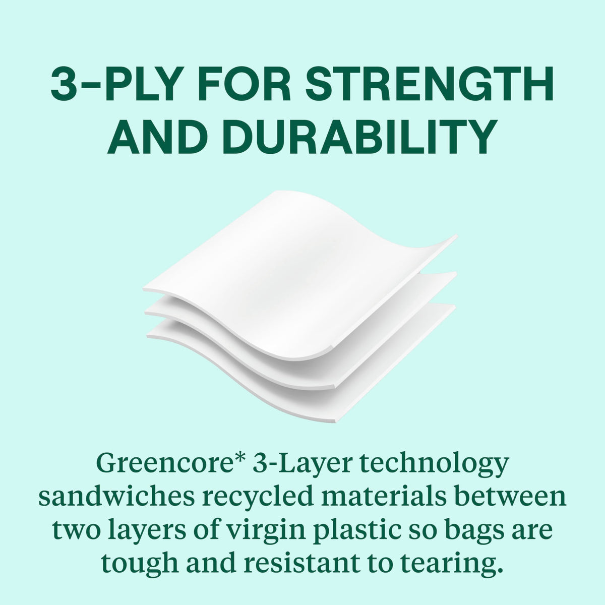 Seventh Generation flap-tie-closure enables quick, tidy sealing after disposal.