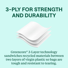 Seventh Generation flap-tie-closure enables quick, tidy sealing after disposal.