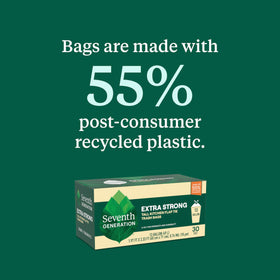 Seventh Generation gencore-3-layer-technology enhances bag durability for daily use.