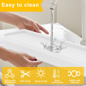 Sevflow protector features 5 mm thickness for durable countertop protection.