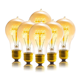 Sevici Edison Bulb amber glass for warm cozy ambient lighting.