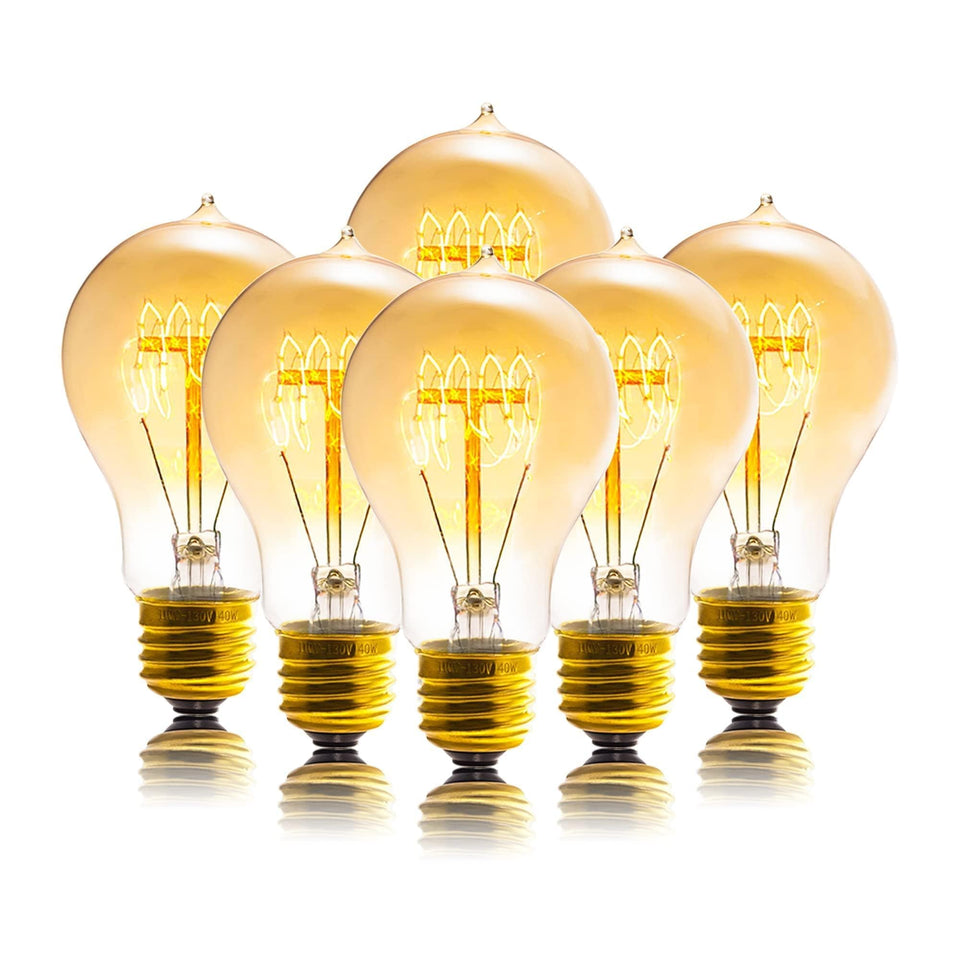 Sevici Edison Bulb amber glass for warm cozy ambient lighting.