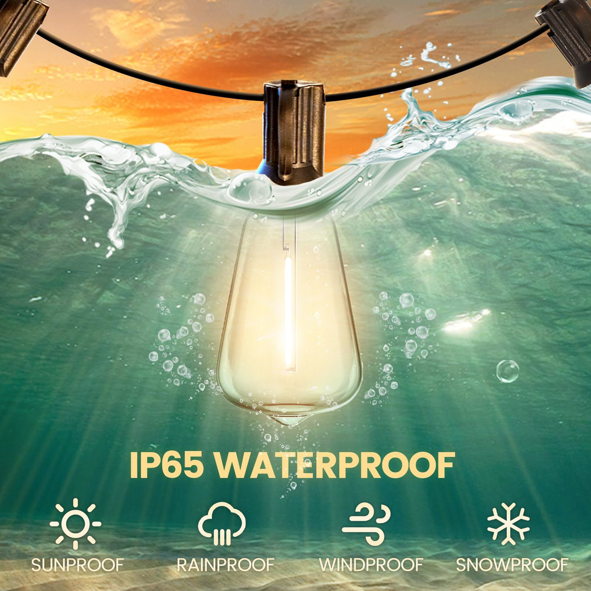 SEVSONSNZZ weatherproof connectors ready for year-round outdoor use