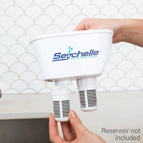 Seychelle ph2o alkaline filter 2pack setup-dispense indicates simple installation