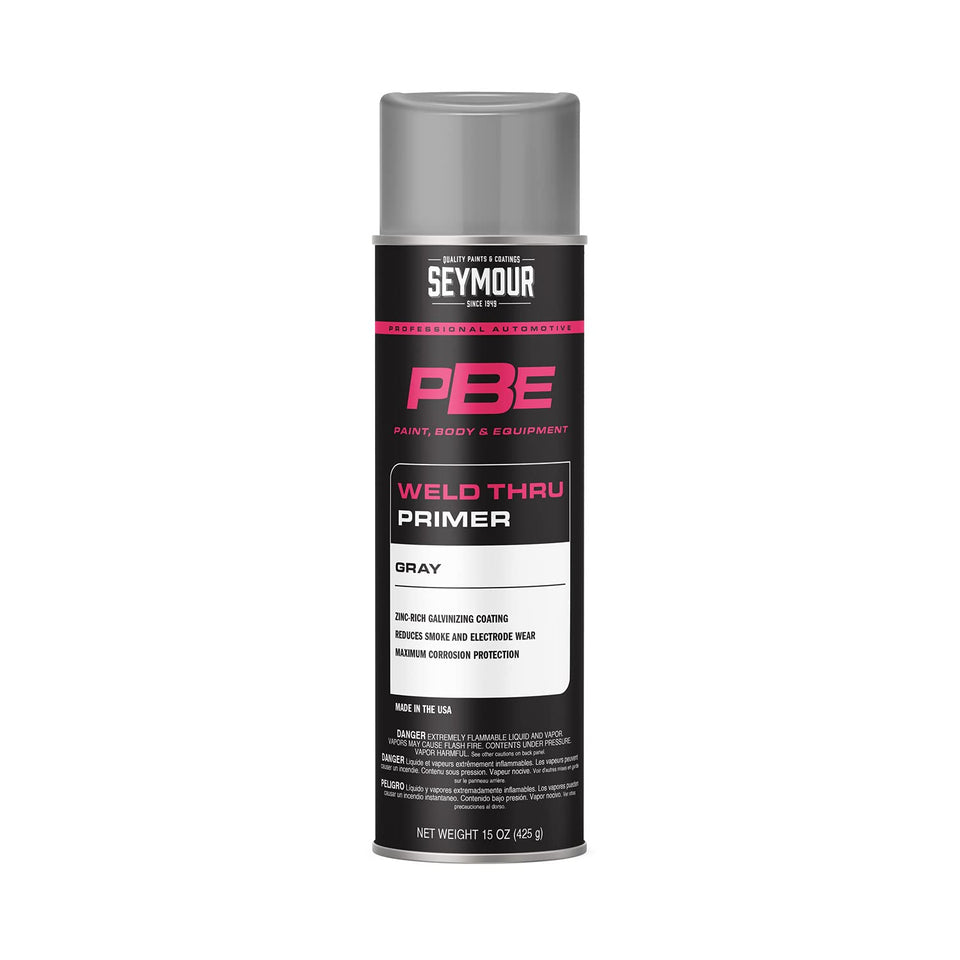 Seymour 20-1675 primer can with large sprayhead for even coverage.