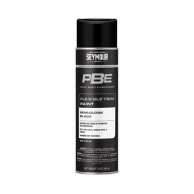Seymour PBE Professional Trim Spray bottle demonstrates controlled, even coverage for trim.