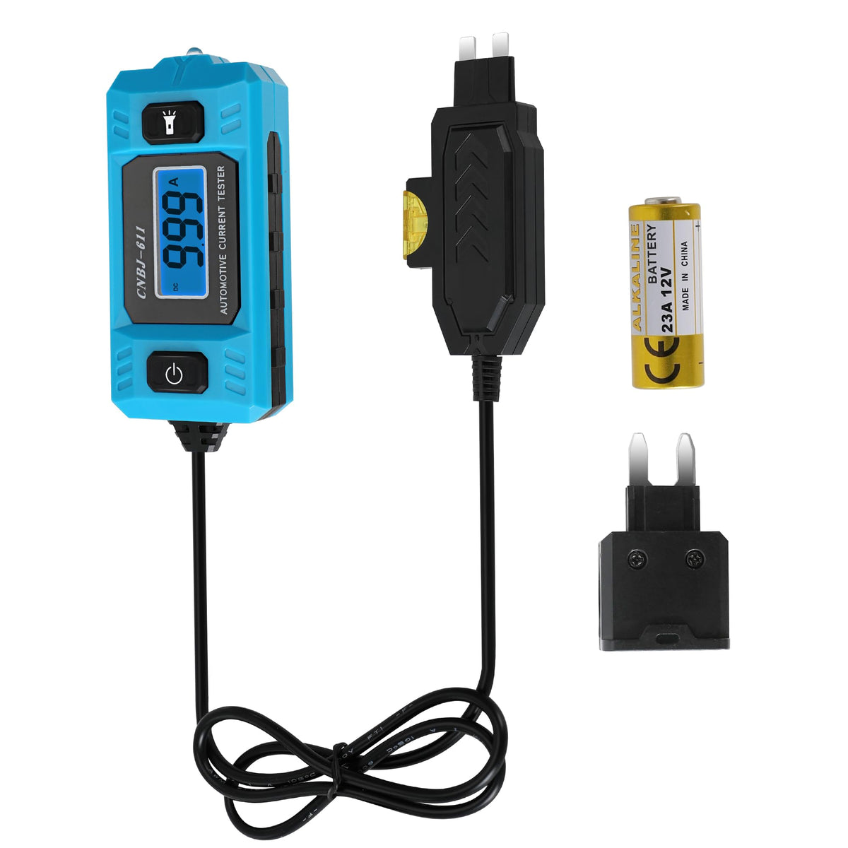 Sezbaifles automotive circuit tester with LED display for quick status checks