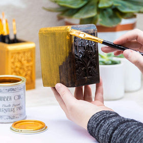 Shabby Chic DIY-friendly furniture refresh for easy home projects.