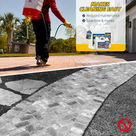 Shabebe stone sealer UV protection layer helps preserve color and prevent wear from sun exposure.