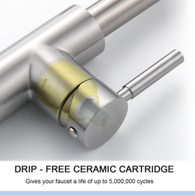 SHACO premium stainless steel resists corrosion and wear