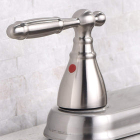 SHACO durable stainless steel construction with brushed nickel finish.