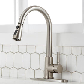 SHACO kitchen faucet pull-down sprayer for versatile cleaning tasks
