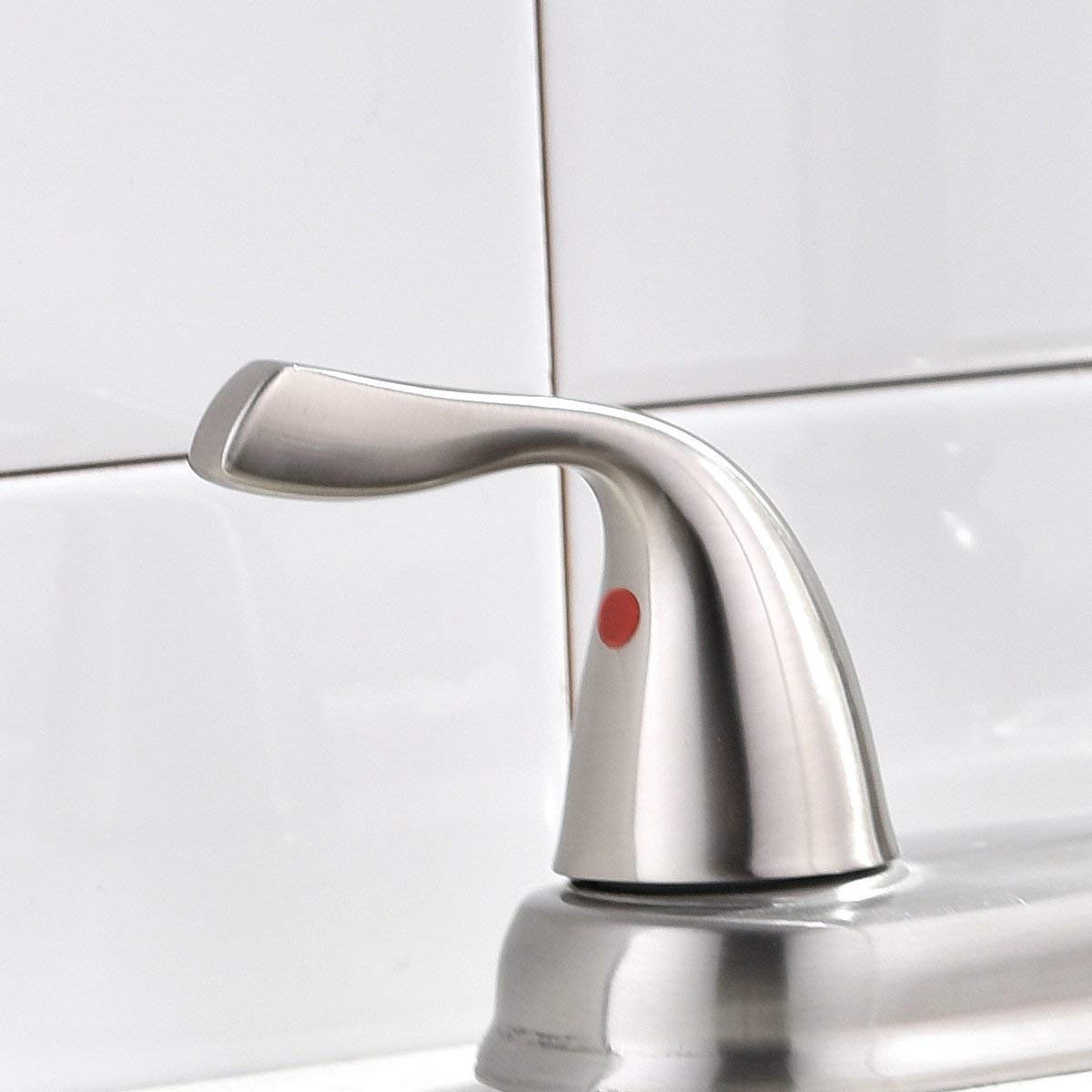 SHACO faucet measures 9-56 inches spout height for comfortable use.