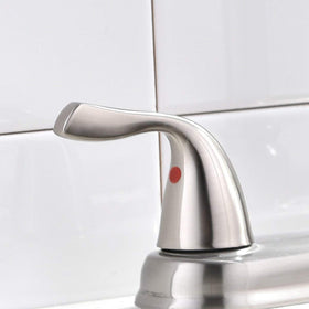 SHACO faucet measures 9-56 inches spout height for comfortable use.