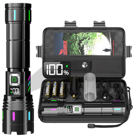 Shadowhawk S1618 adjustable beam enables long-range visibility for outdoor tasks.