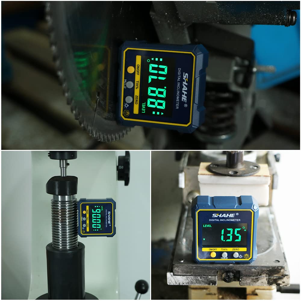 SHAHE gauge attached to metal surface for stable readings