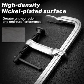 SHALL 450 lb clamp force secures heavy workpieces without shifting