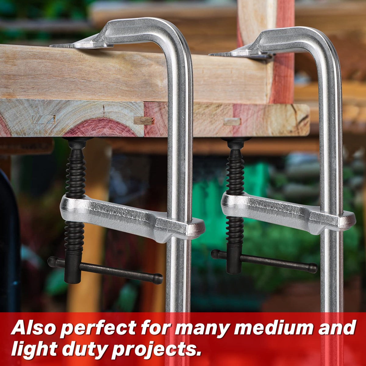 SHALL robust set with nickel plating supports reliable clamping in challenging assemblies