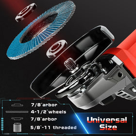 Shall angle grinder flap discs 60 grit for efficient material prep