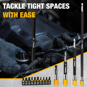 SHALL black phosphated S2 bits withstand high-torque tasks