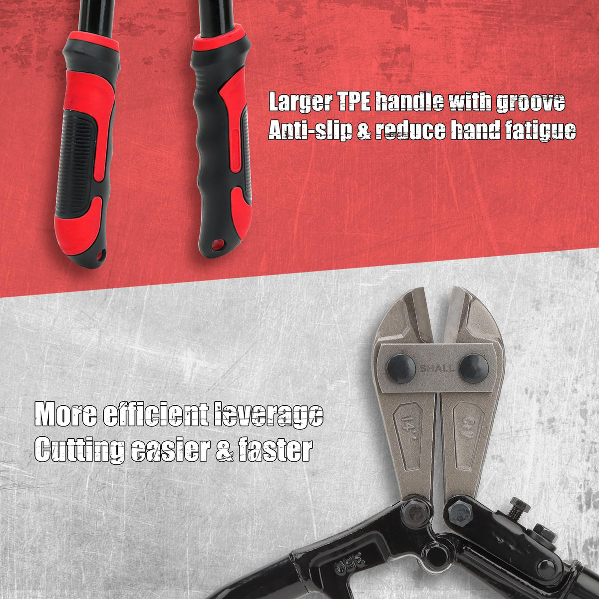 SHALL carrying case stores all three cutters securely