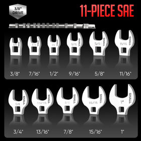 SHALL 13-clip clip-on organizer keeps wrenches organized and portable.