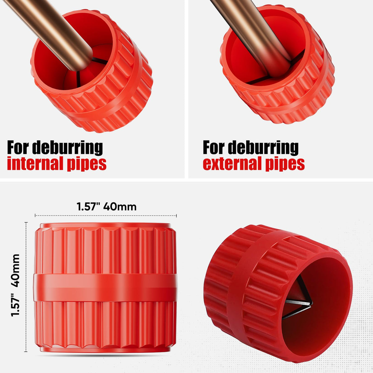 SHALL ergonomic-knob design enables precise rotation and comfortable use.