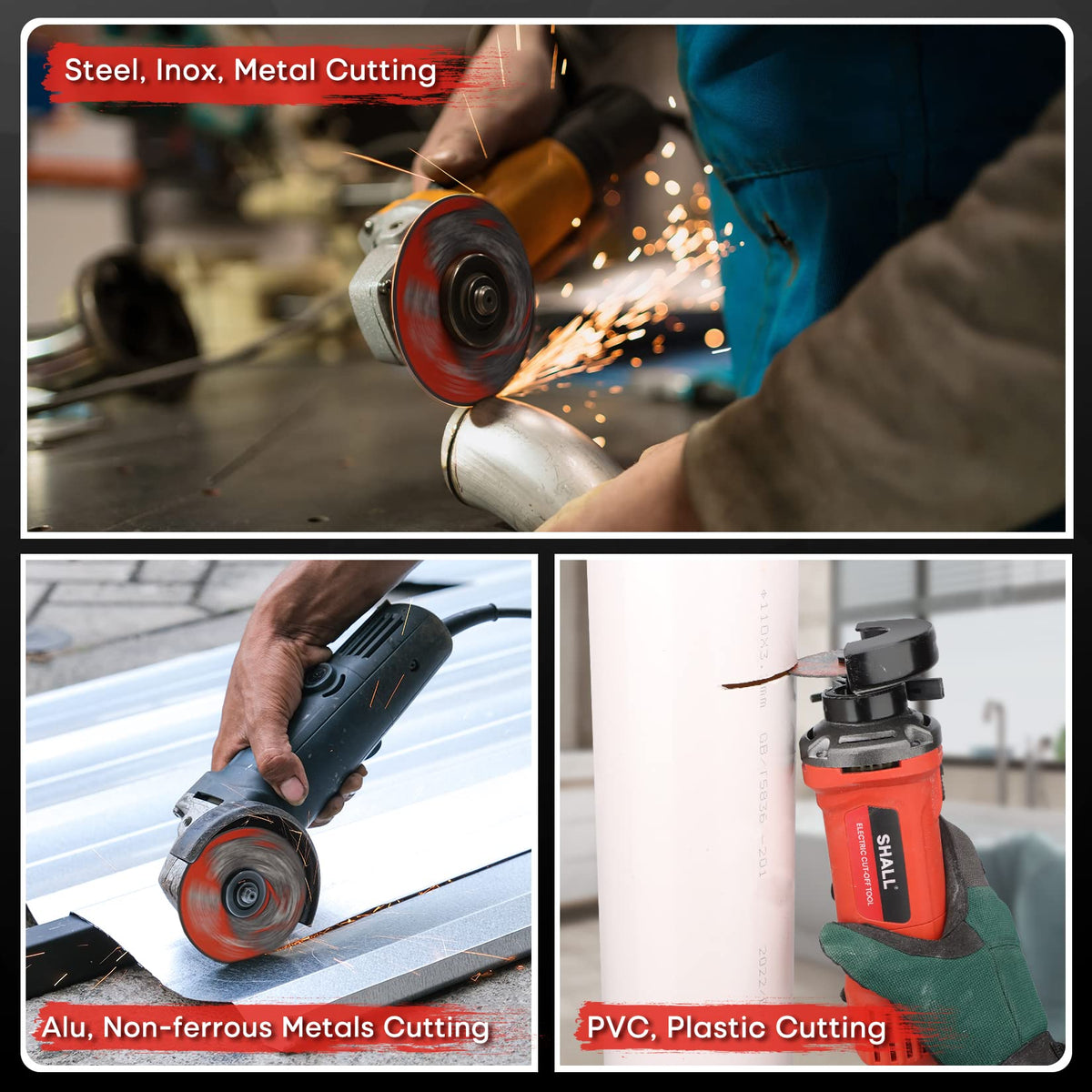 SHALL cutting discs for metal and plastics offer efficient, precise cuts at speed.