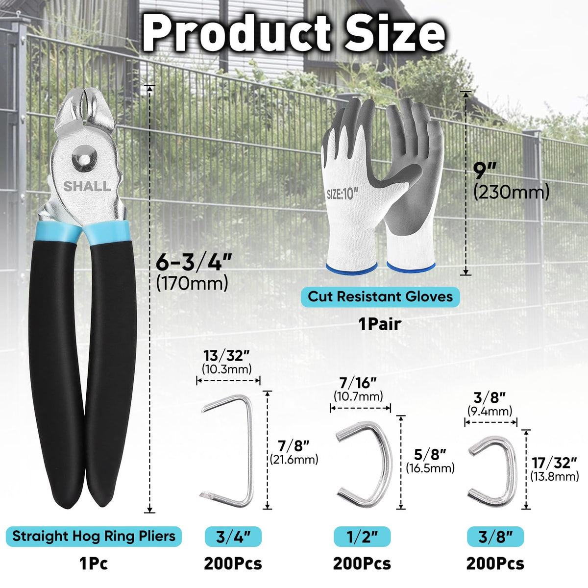 SHALL storage case keeps ring sizes organized for quick access.