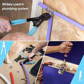 Shall PVC gloves included for comfortable, slip-resistant handling.
