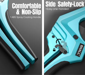 Shall PVC pipe cutter SK5-teflon blade for lasting sharpness