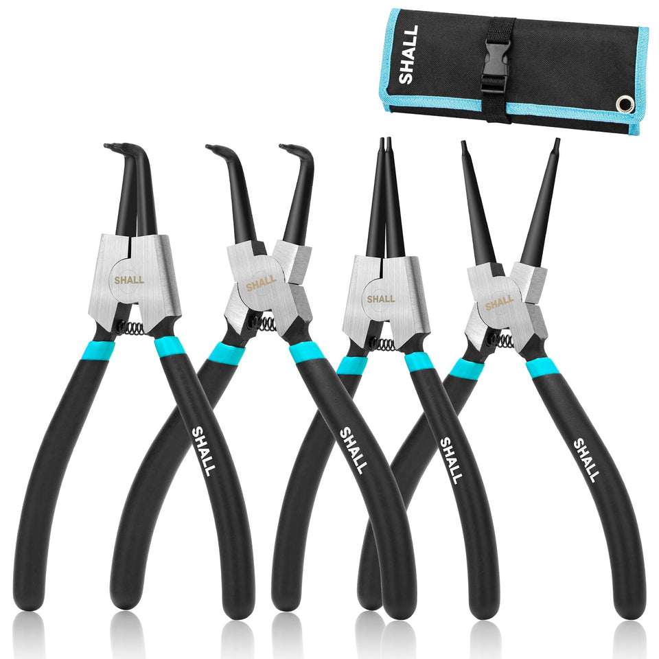 SHALL straight internal snap ring pliers for easy removal of internal rings.