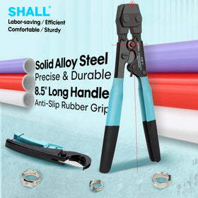 Shall stainless clamps 1/2 inch ready for quick, reliable connections.