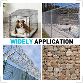 Shall Versatile hog ring kit suitable for upholstery, fencing, cages and more