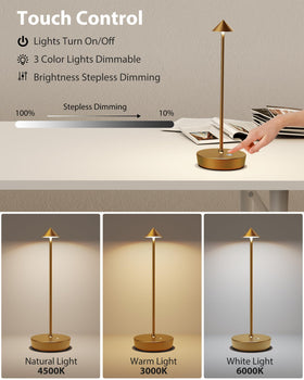 SHANGCAI 6000mAh rechargeable battery lamp for long runtimes