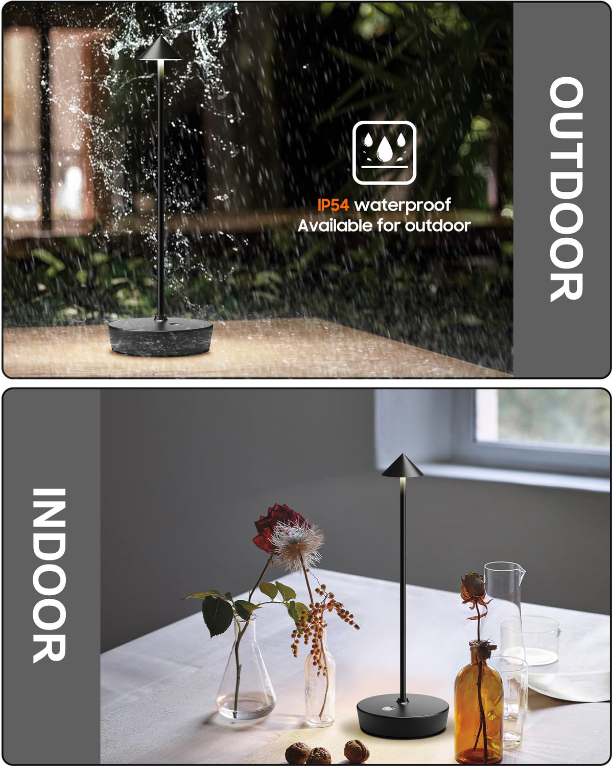 SHANGCAI lamp offers warm, natural, and white settings for dining mood.