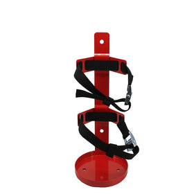 Shankala fire extinguisher bracket front view for quick access and secure mounting.