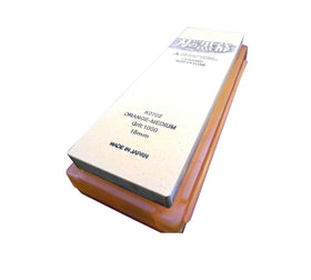 Shapton Ha No Kuromaku whetstone 5000 grit for a refined, smooth finish.