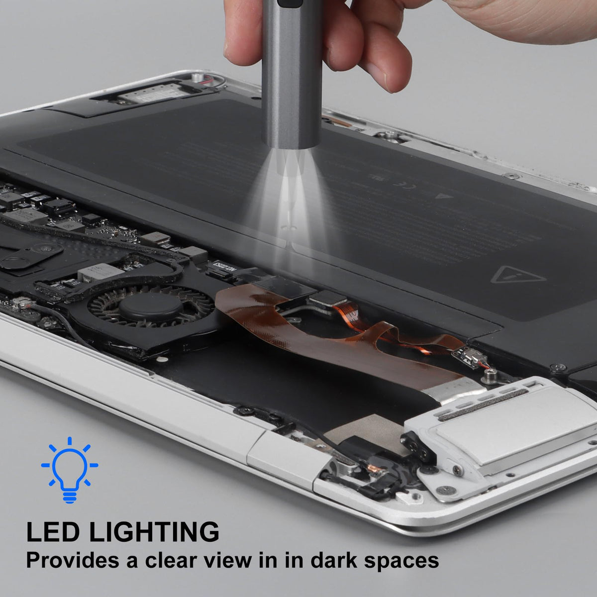 SHARDEN in use on smartphone repair highlighting precision control