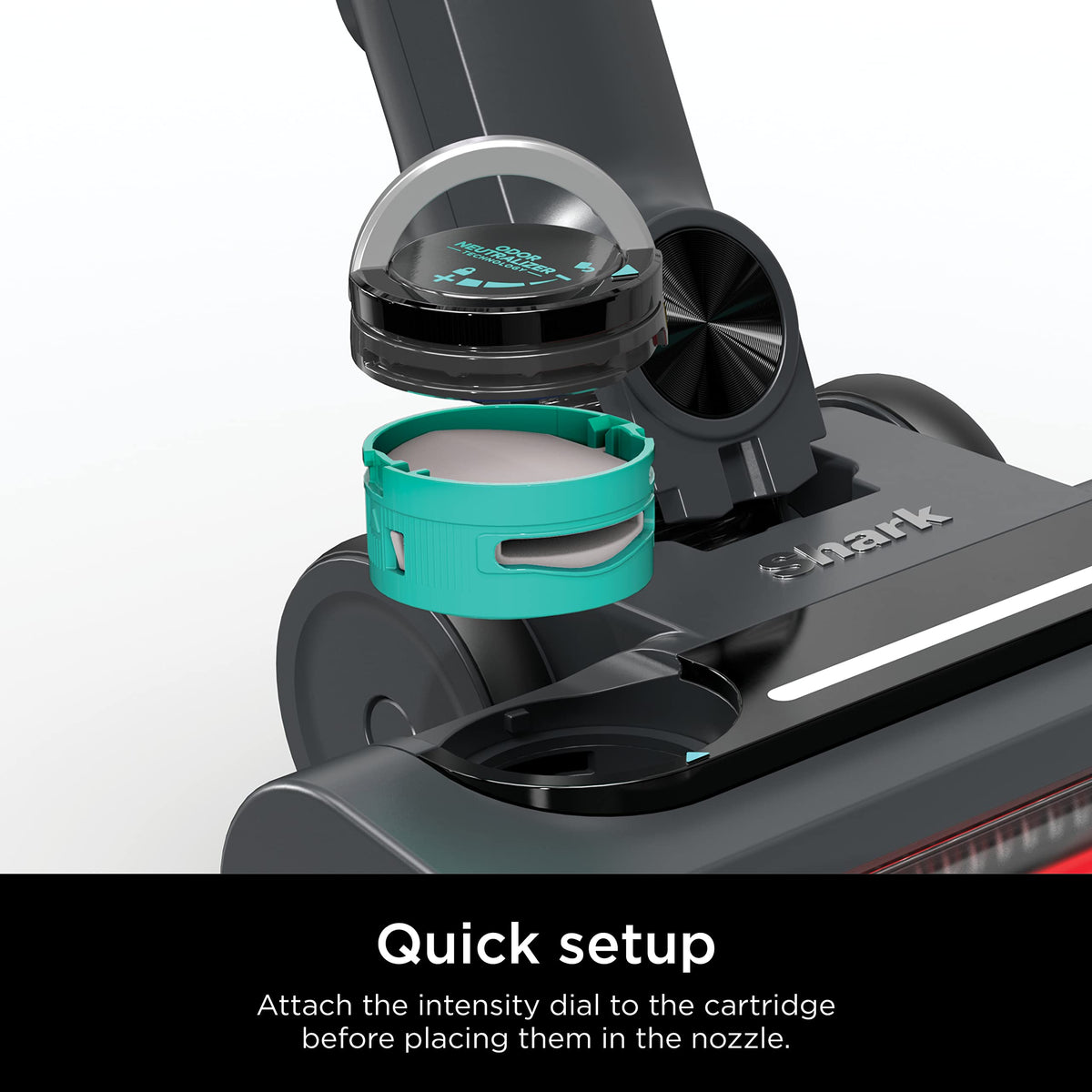 Shark compatible with purifiers ensures flexible odor protection across devices.